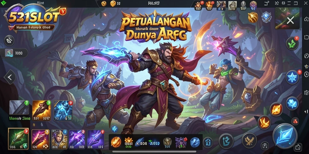 Screenshot gameplay ARPG dengan aksi seru di 531SLOT.