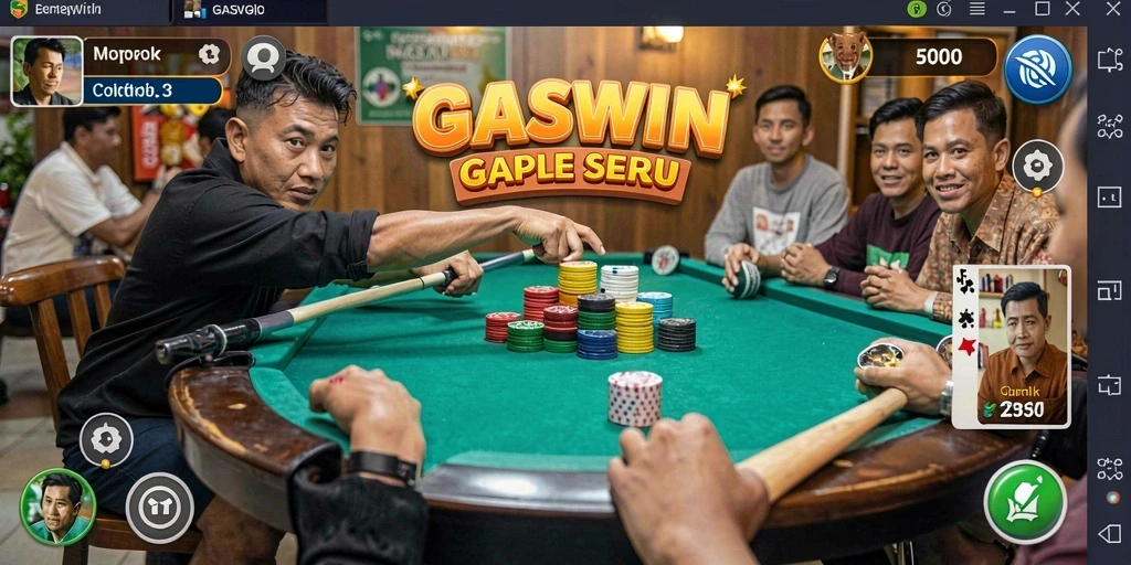 Gameplay GAPLE yang seru dan menyenangkan di GASWIN.
