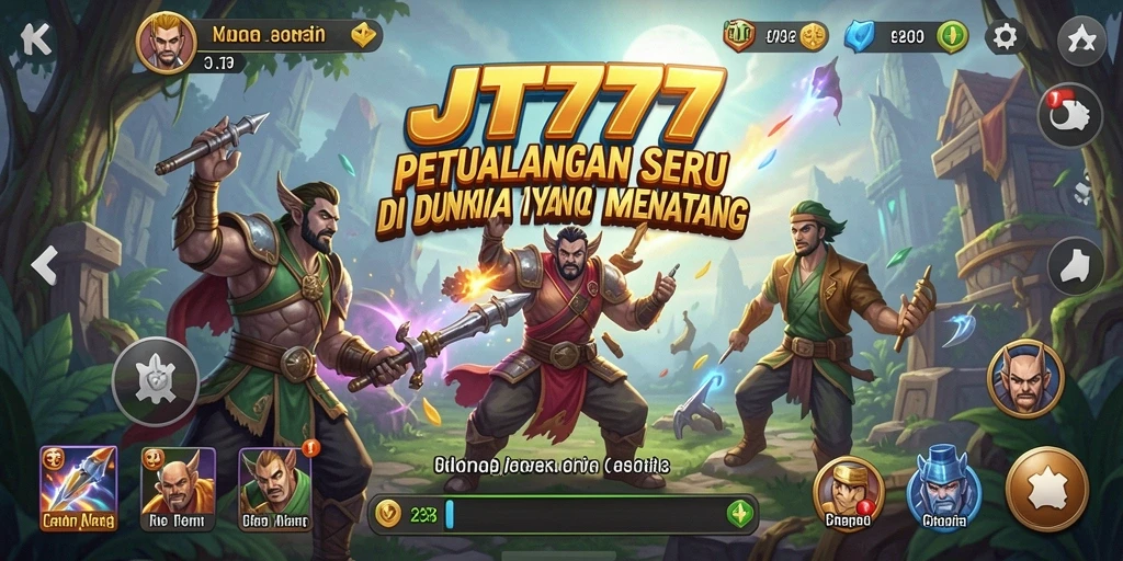 Screenshot dari gameplay JT777 menampilkan momen seru dalam petualangan.