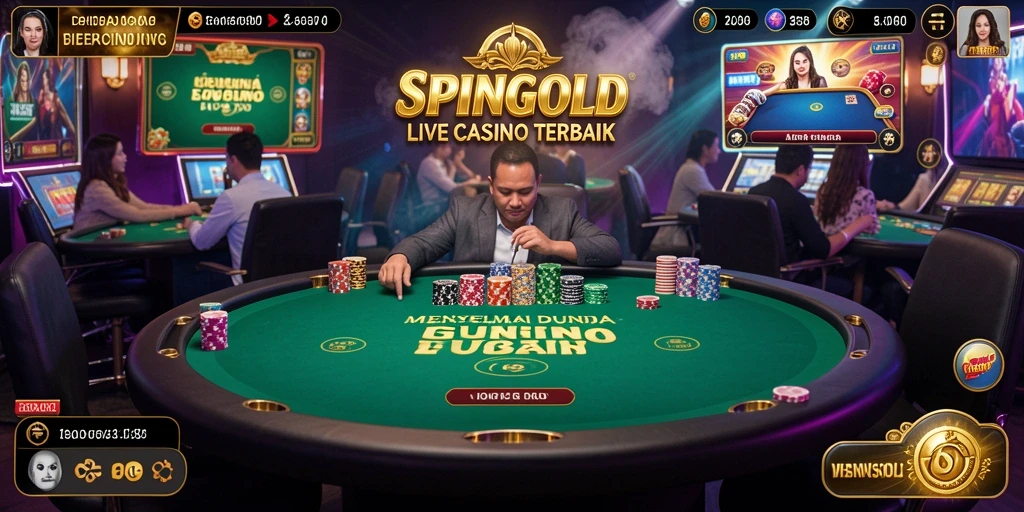 Tampilan screenshot gameplay SPINGOLD yang mengasyikkan dan interaktif.