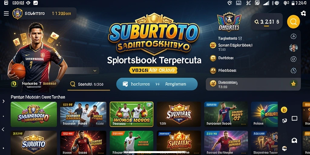 Tampilan gameplay menarik dari aplikasi SUBURTOTO dengan beragam pilihan taruhan.