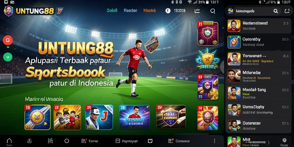 Tampilan utama UNTUNG88 menampilkan antarmuka taruhan yang intuitif.