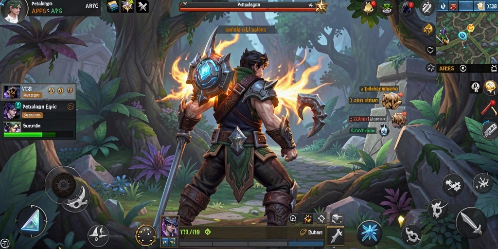 Gameplay menakjubkan dalam dunia ARPG yang imersif.
