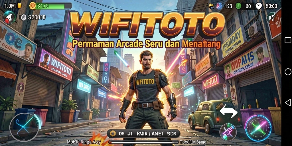 Gameplay seru WIFITOTO dalam aksi yang penuh tantangan.